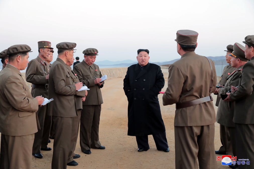 Kim jong-un a inspecte un site de test d'une "arme strategique"