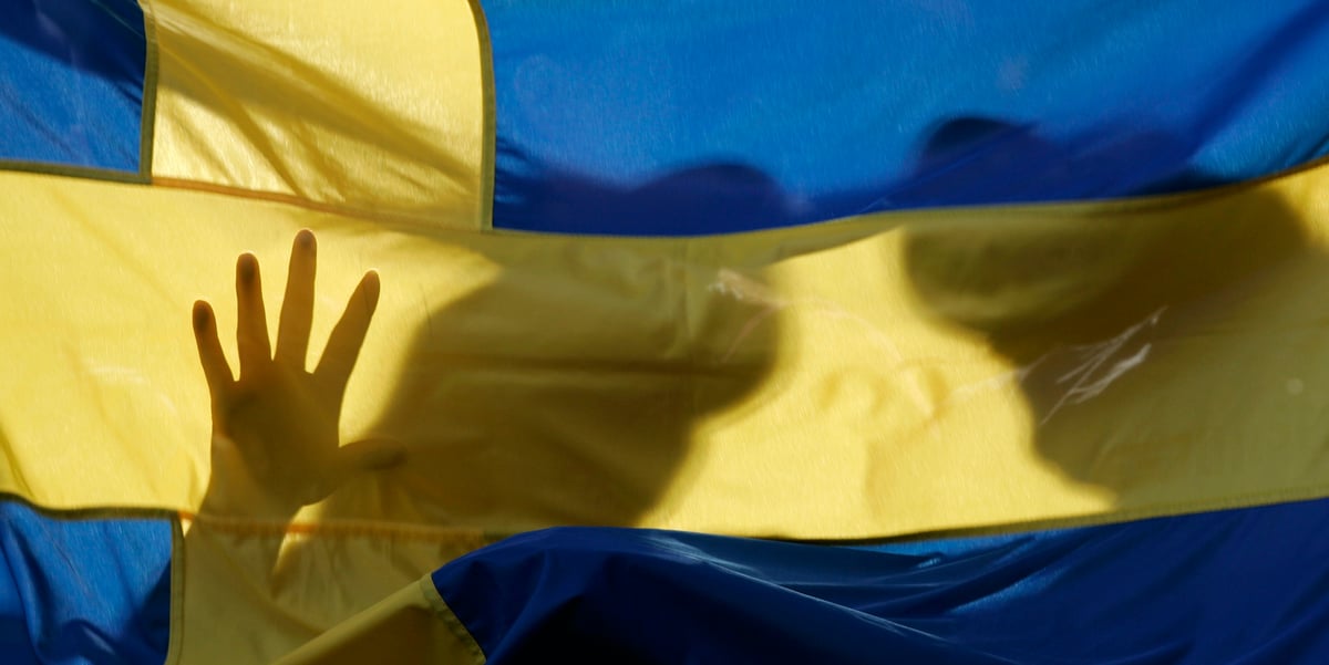 Suède, flag
