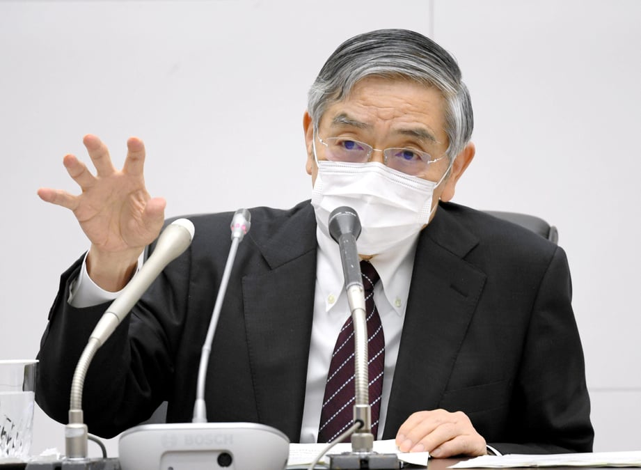 Japon/boj: kuroda souligne la necessite de maintenir les rendements obligataires a un niveau "stable et bas"