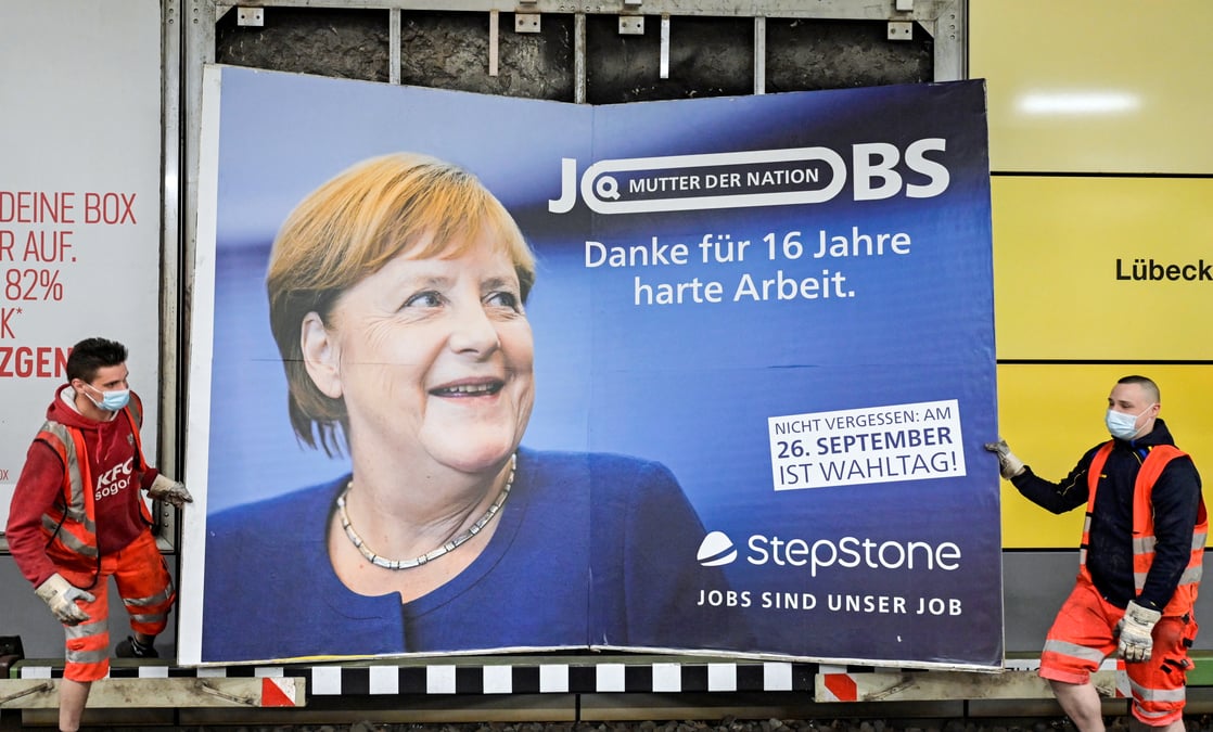 Les allemands appeles aux urnes pour tourner la page merkel