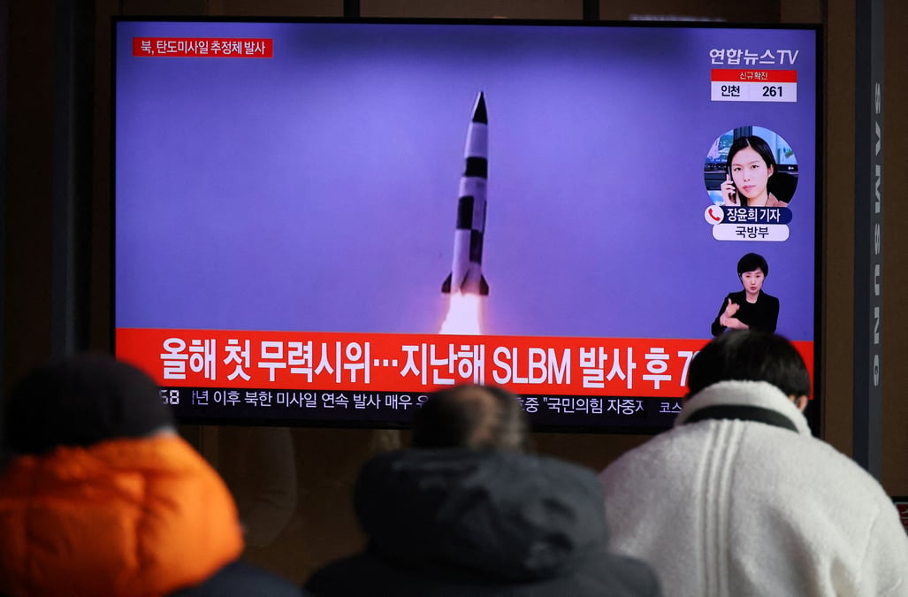 La coree du nord a procede au tir de ce qui serait un missile balistique