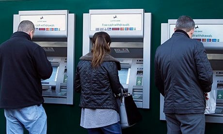 Guichet banque
