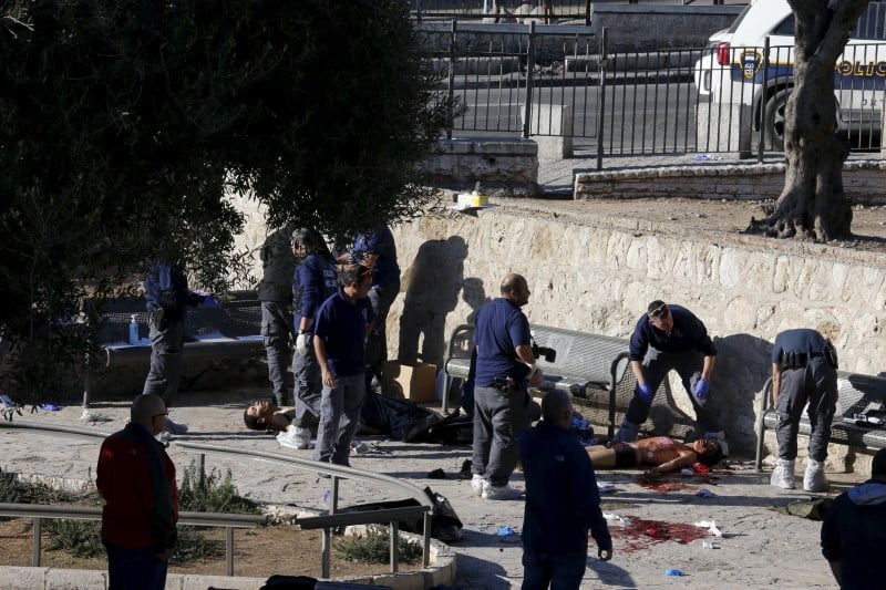 Trois palestiniens tues a jerusalem