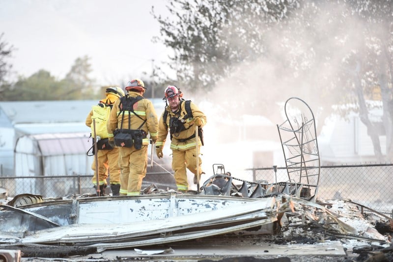 L'incendie en californie en grande partie maitrise