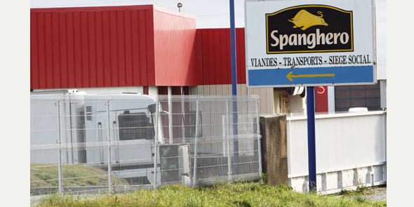 L'ex-site de Spanghero, à Castelnaudary (11)
