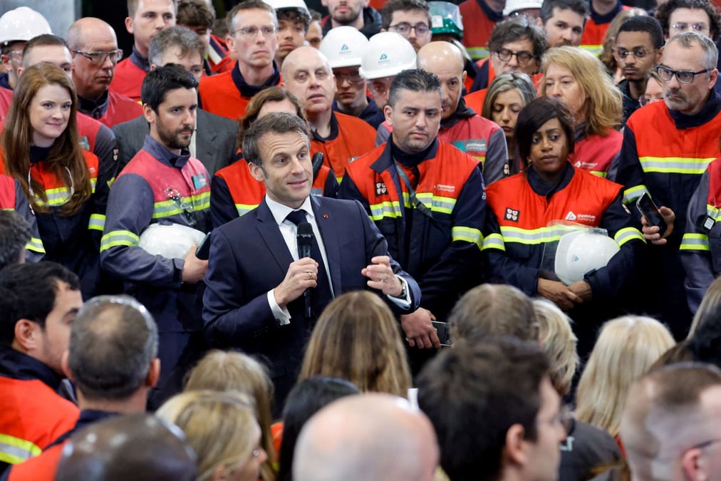 Macron Dunkerque