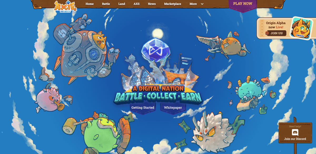 Axie Infinity, play to earn, crypto gaming