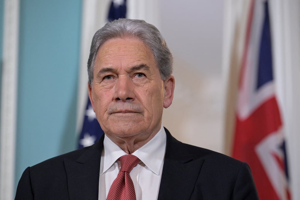 Photo du chef de la diplomatie neo-zelandais, winston peters
