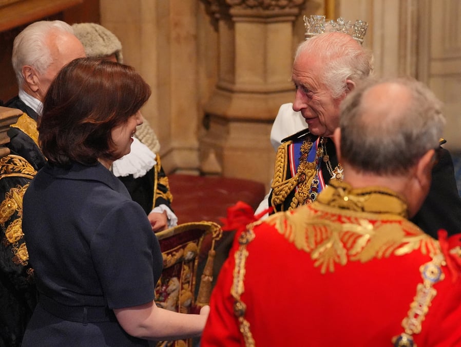 Traditionnel discours du roi devant le parlement britannique