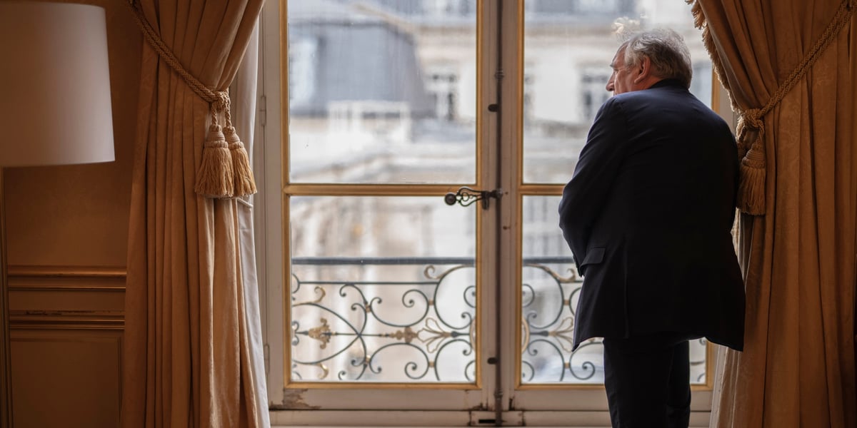 Le Premier ministre François Bayrou à Matignon, samedi 14 décembre 2024.