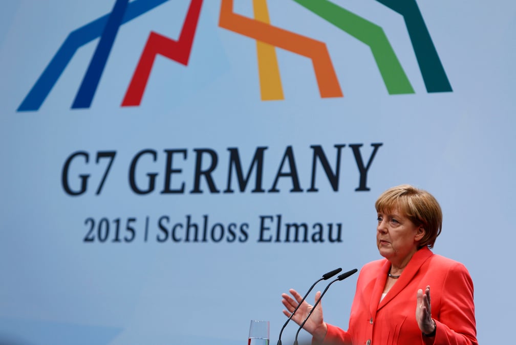 Le g7 s'engage sur le climat et sur l'objectif de 2°c