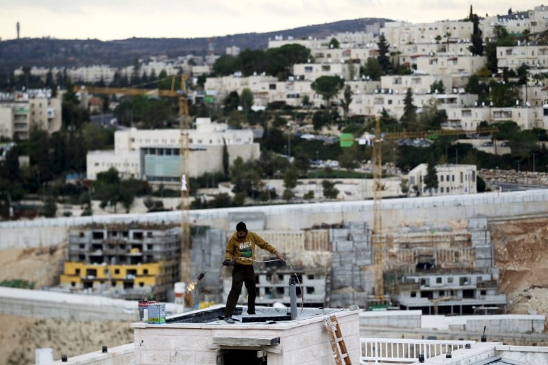 Nouveau projet immobilier dans une colonie de jerusalem-est