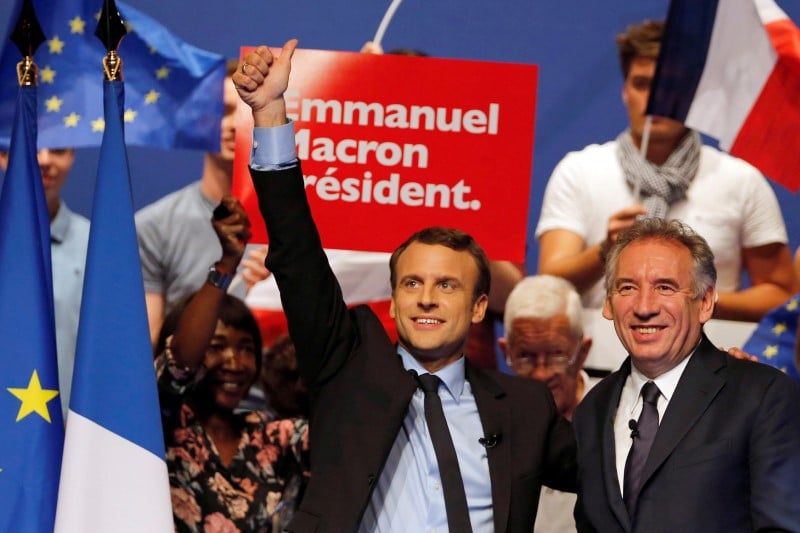 L'alliance bayrou-macron ebranlee par les investitures
