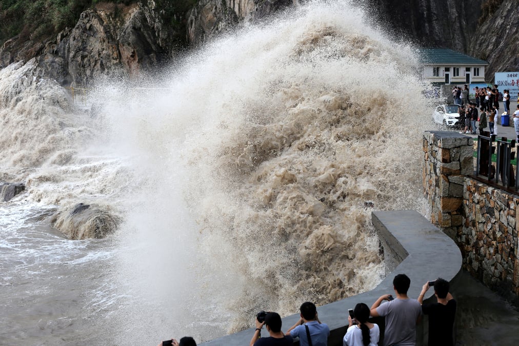 Le typhon talim touchera dimanche le japon