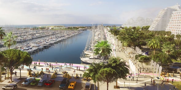 La nouvelle promenade de 1,5 km épousera les contours du port