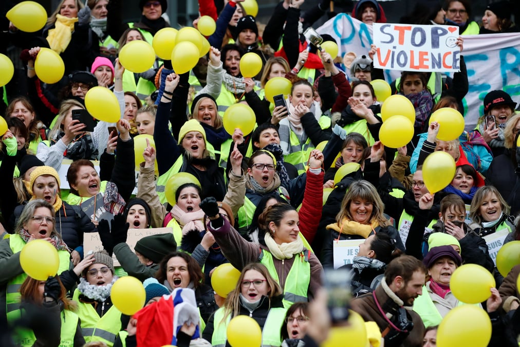 La reponse aux "gilets jaunes", risque potentiel pour l'obligataire