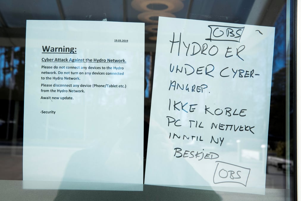 Norsk hydro dit n'avoir verse aucune rancon apres une cyberattaque