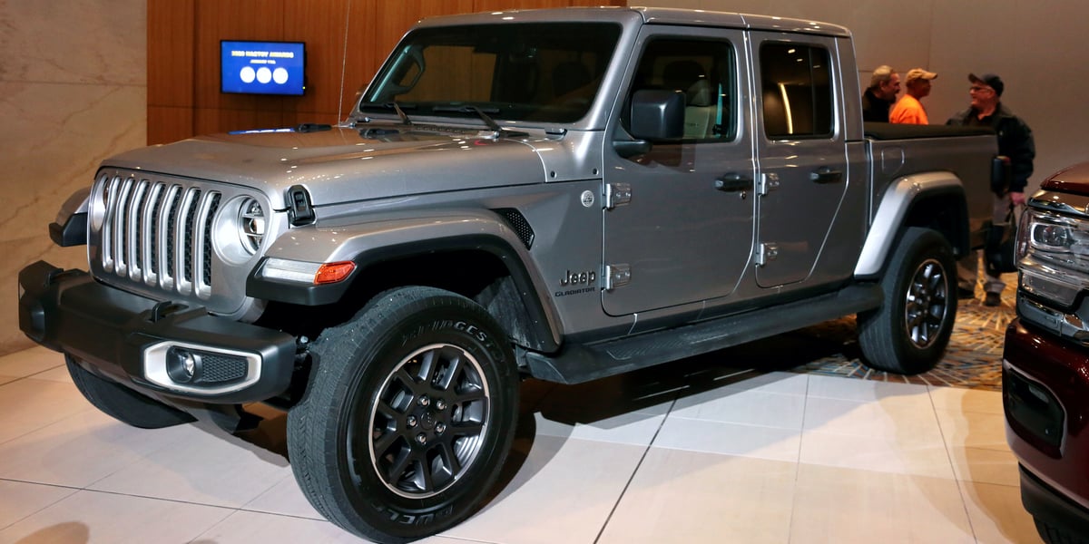 Stellantis n'a écoulé que 32.670 Jeep Gladiator depuis le début de l'année.