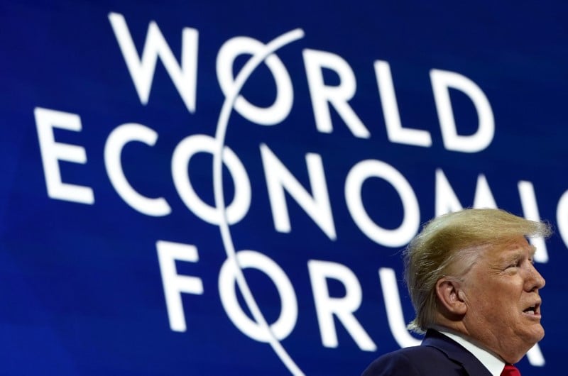 A davos, trump denonce les "prophetes de malheur" de l'ecologie