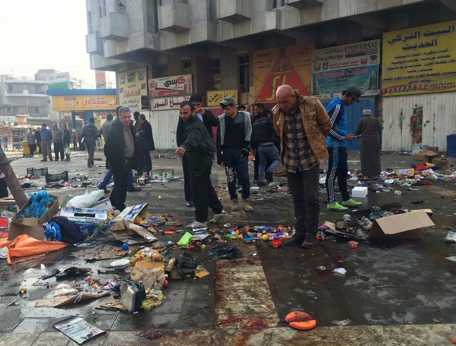 Mois de janvier meurtrier en irak