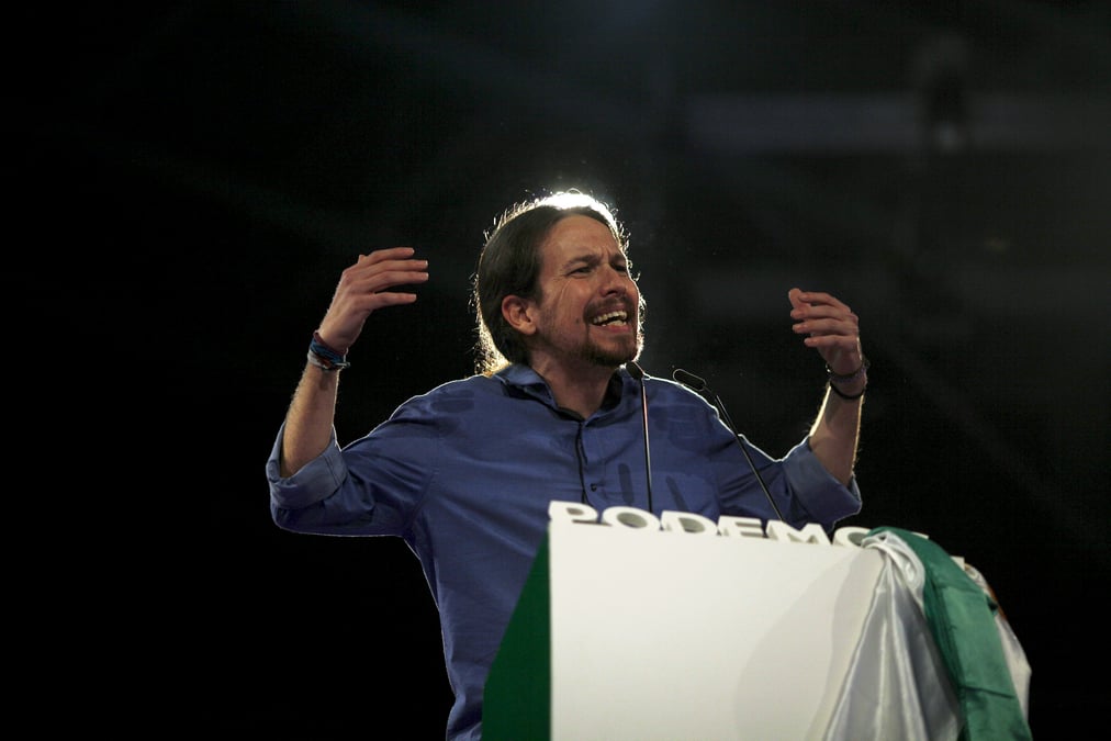 Podemos au coude a coude en espagne avec les grands partis