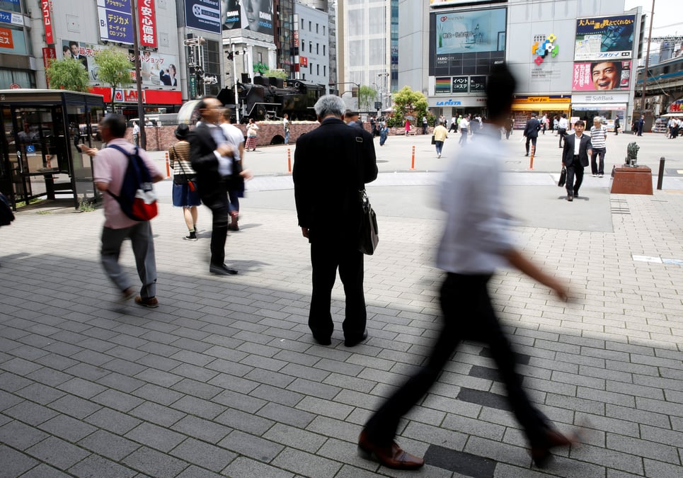 Les depenses des menages au japon en recul de 0,4%