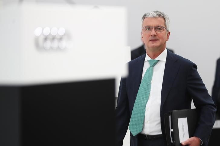 Audi suspend son patron rupert stadler