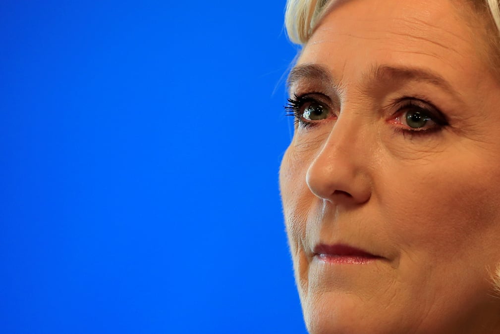 Marine le pen mise sur l'europe pour rebondir