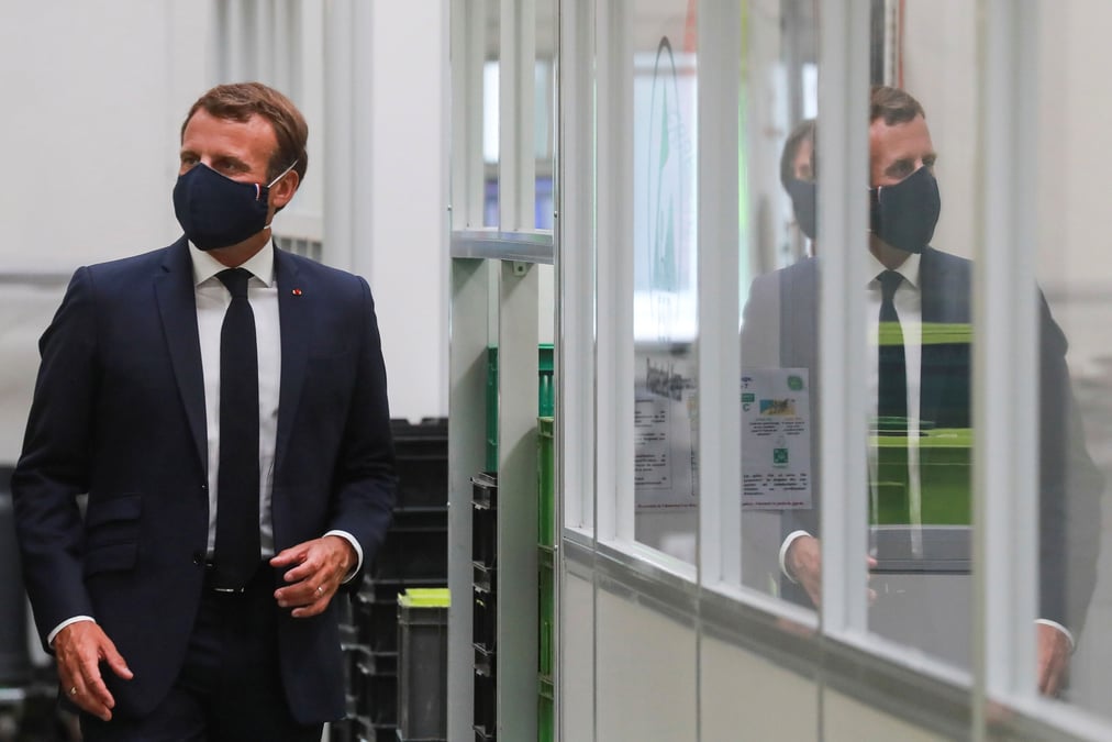 Union: macron salue le plan de relance, exhorte "a aller vite"