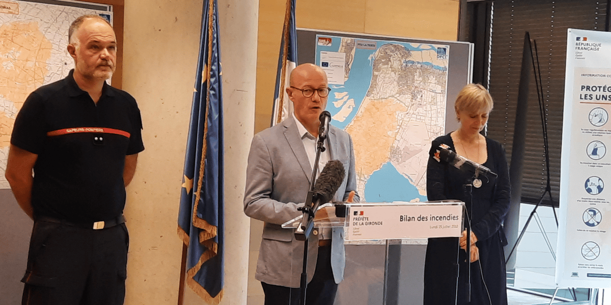 Point presse incendies