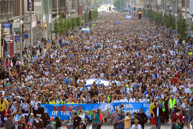 Vaste manifestation en Hongrie contre l'antisémitisme