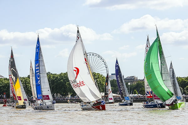 Départ Bordeaux Solitaire du Figaro 2015