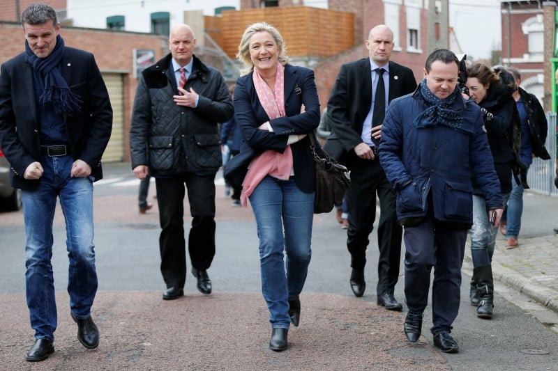 La ville de henin-beaumont prise comme modele pour la strategie du fn aux regionales