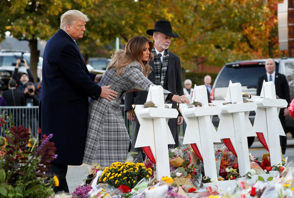 Visite de donald trump a pittsburgh sur fond de polemique