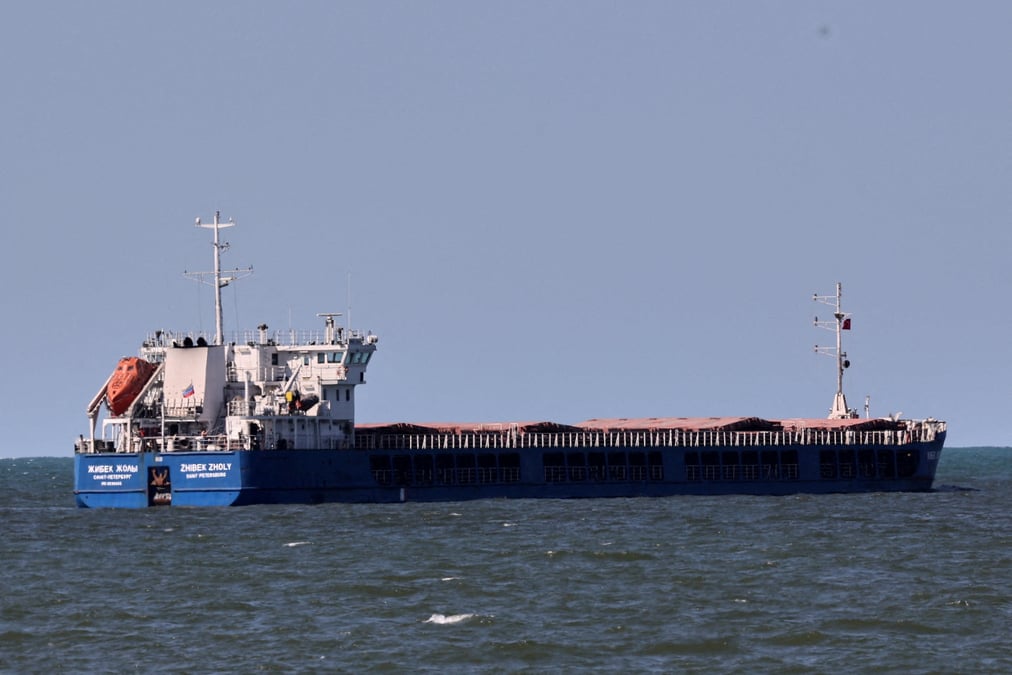 L'ukraine va convoquer l'ambassadeur de turquie apres le depart d'un navire cerealier russe