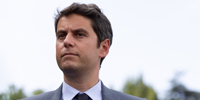 Le Premier ministre démissionnaire Gabriel Attal.