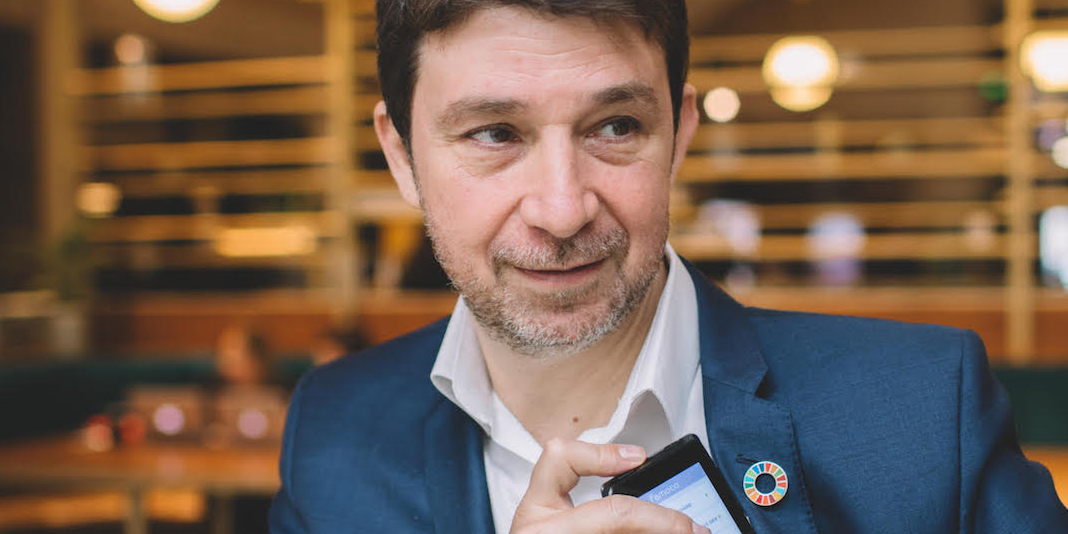 Lionel Baraban, directeur général et cofondateur de Famoco, a cofondé l'entreprise en 2010 aux côtés de Nicolas Berbigier.