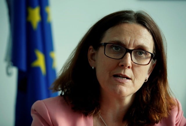 L'ue reflechit a des mesures contre l'afflux d'acier et d'aluminium