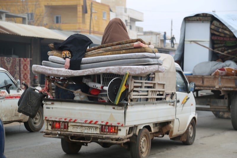 Syrie: environ 350.000 personnes ont fui recemment la region d'idlib, selon l'onu