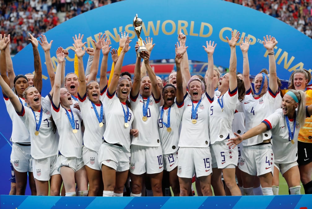Quatrieme titre mondial pour les footballeuses americaines