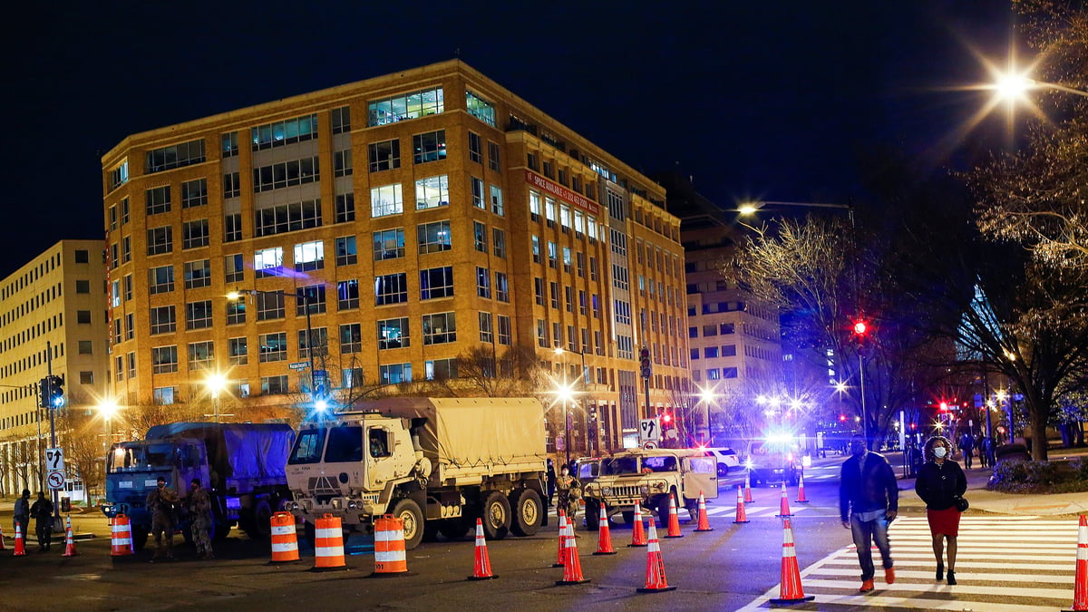 Usa: un "non-evenement", peu de manifestants alors que des troubles etaient craints