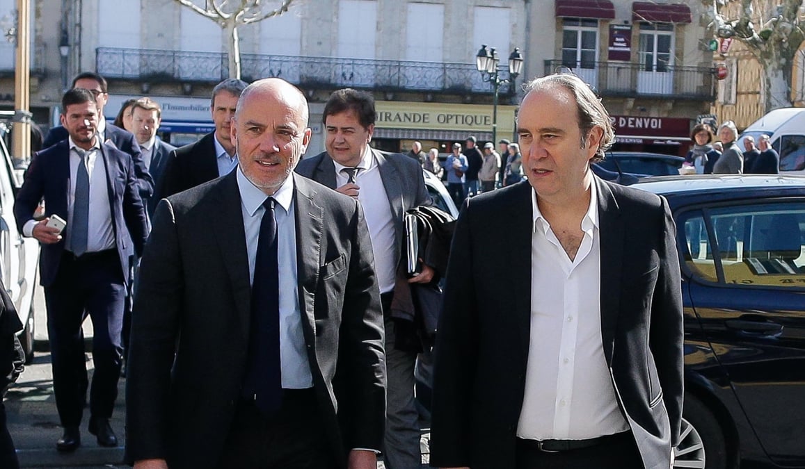 Stéphane Richard et Xavier Niel