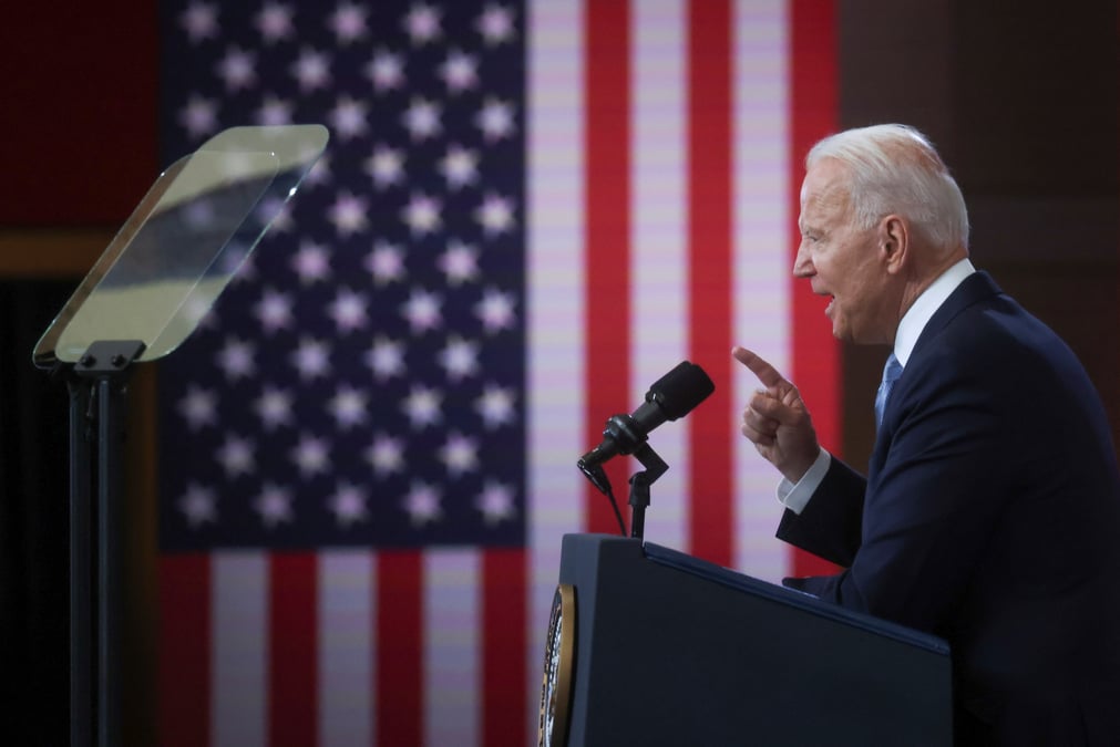 Biden prone une loi sur le droit de vote rejetee par les republicains