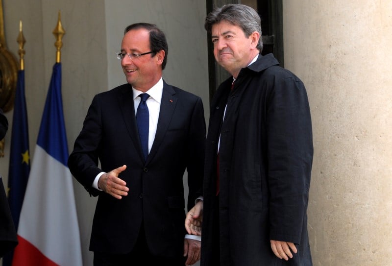 Melenchon estime que hollande fait "pire" que sarkozy