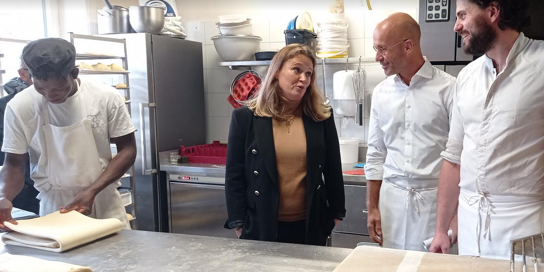 Olivia Grégoire ministre PME visite Lyon