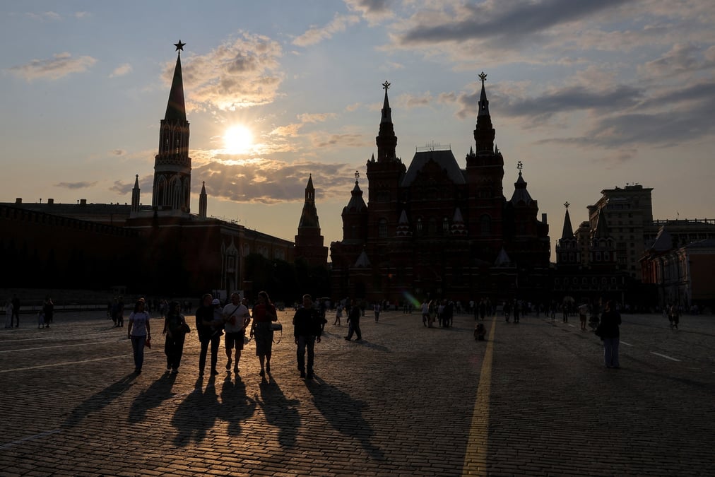 La place rouge a moscou