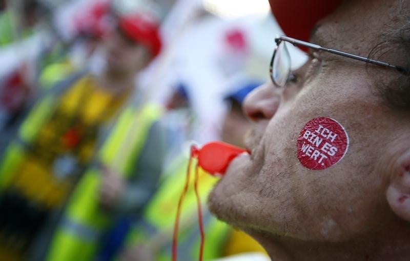 Plus forte hausse des salaires réels depuis 1999 en Allemagne