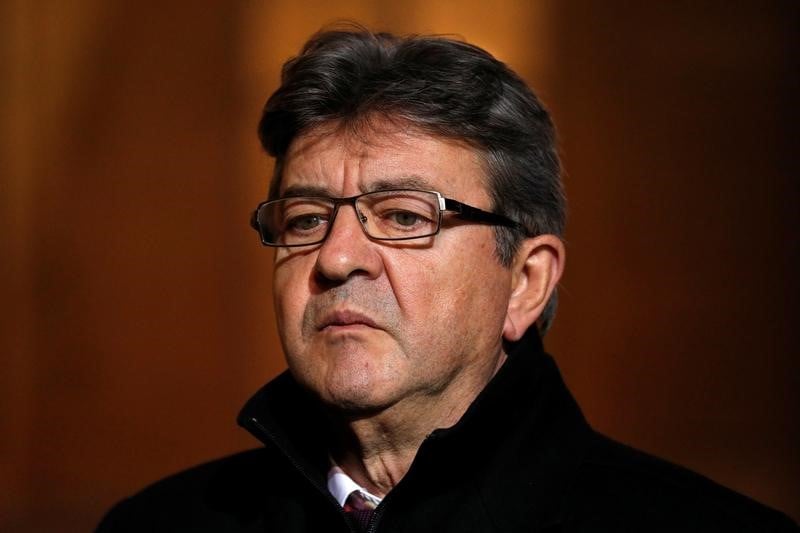 Melenchon apporte son soutien aux salaries de gemalto