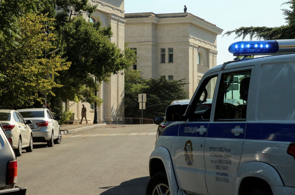 Ukraine: explosions pres d'une base aerienne russe de sebastopol, en crimee