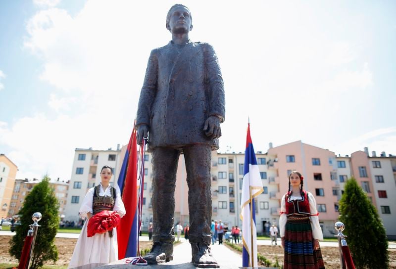 Une statue du meurtrier de François-Ferdinand à Sarajevo